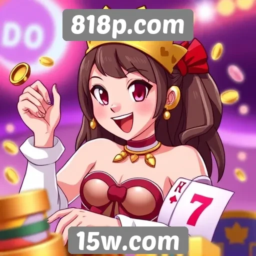 Exploração da variedade de jogos disponíveis no 818p.com